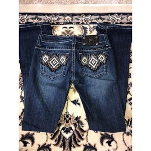 Miss Me boot cut jeans- perfect condition